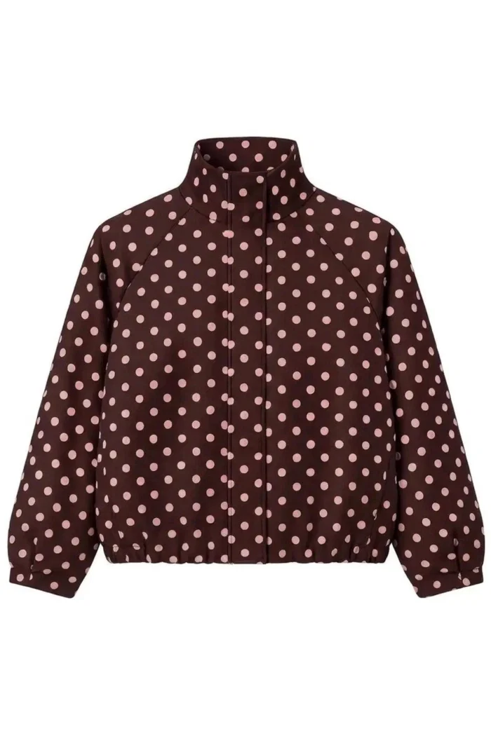 Vero Moda VMCKAYLA HIGH NECK JACKET EXP CUR andorra/pink dots