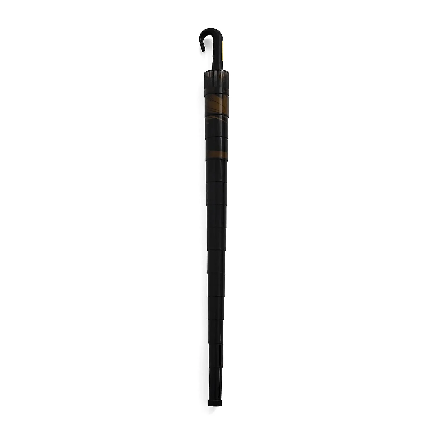 Image of Double Layer Inverted Manual Open Stick Reverse Umbrella - Blue & Black