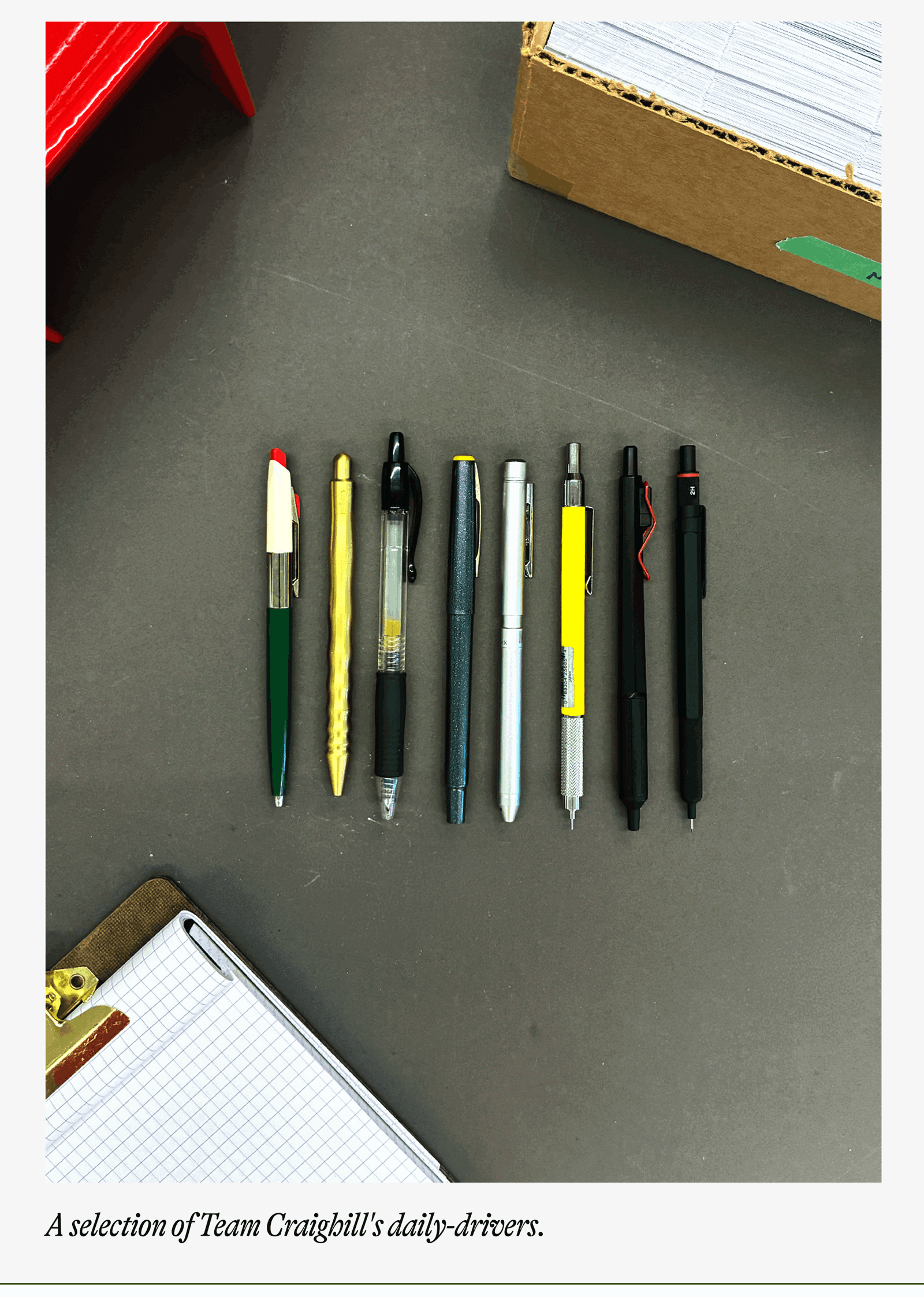 pens