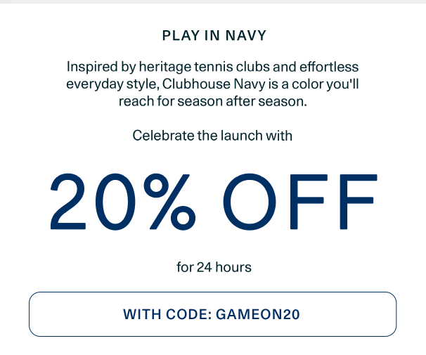 Shop Tennis Backpack Tote in Clubhouse Navy