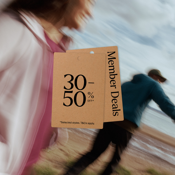 30-50% off* Member Deals