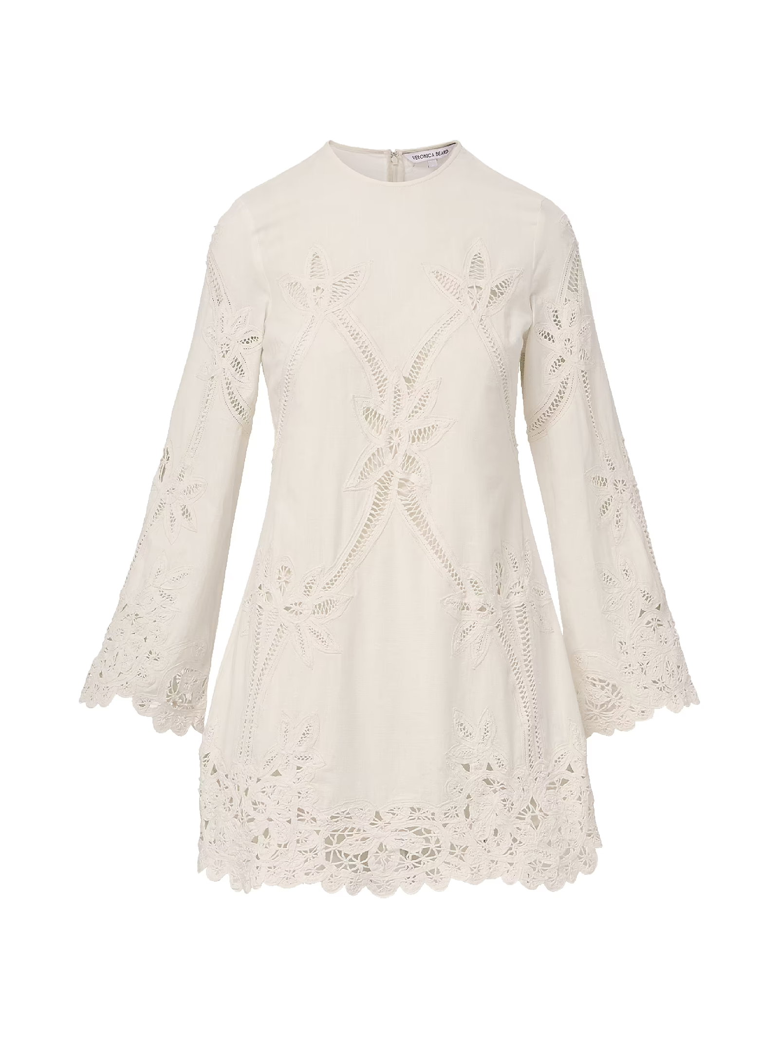 Veronica Beard Amberg Cotton-Linen Minidress