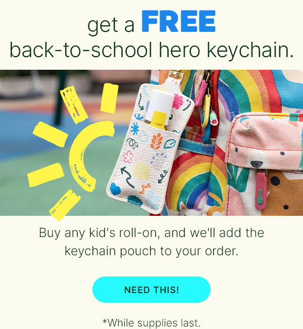 FREE Roll-On Keychain Pouch >>