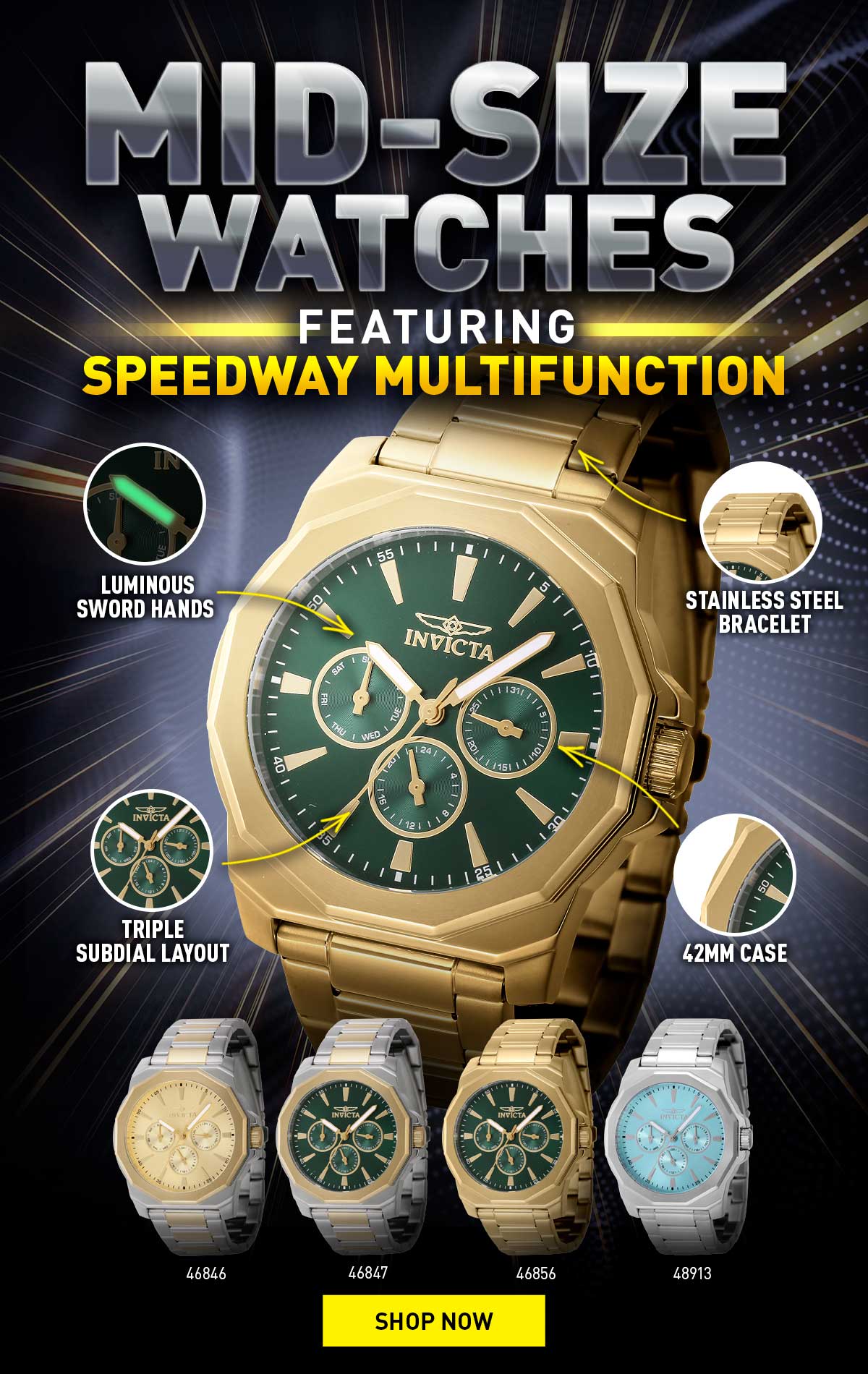 Mid-Size Watches