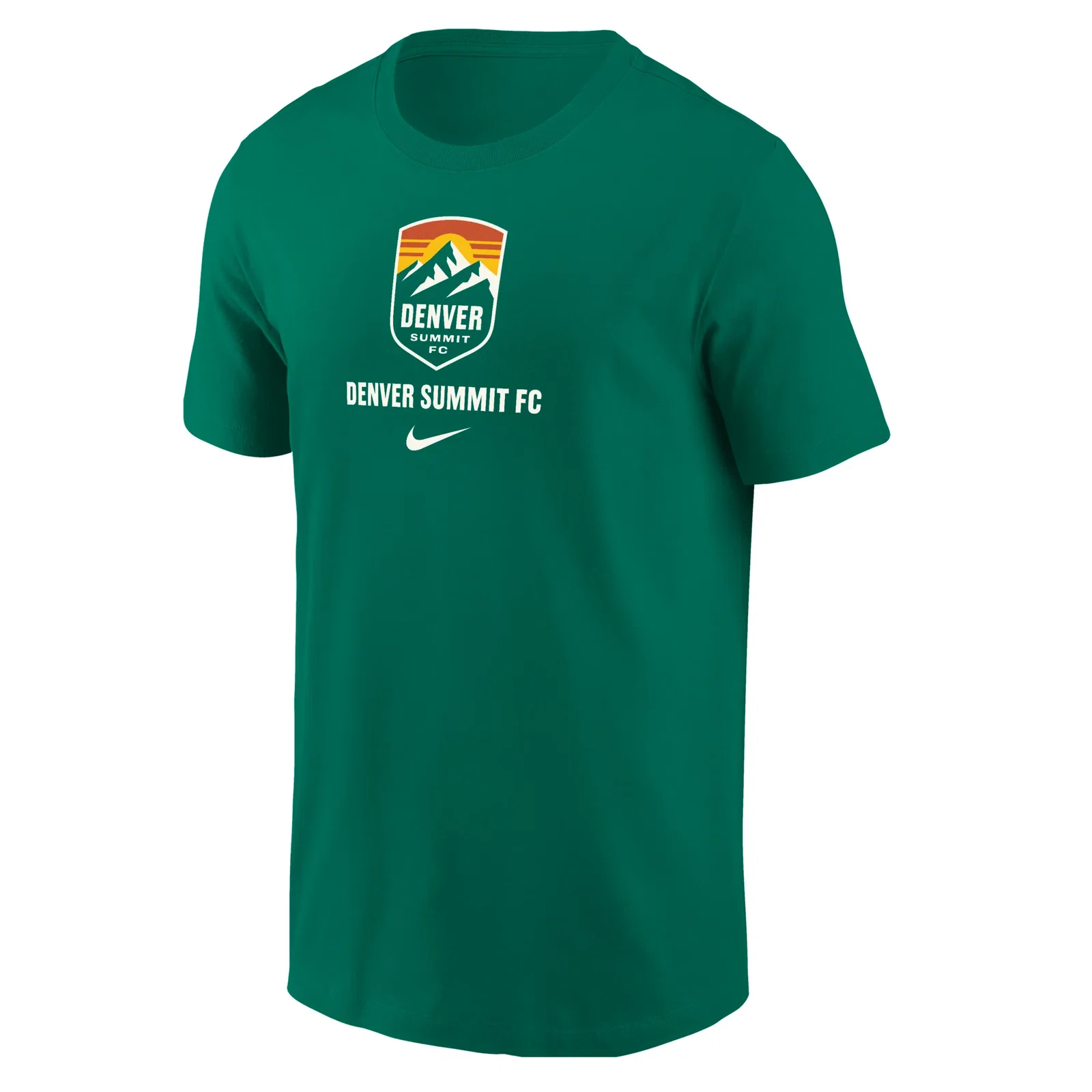 Image of Unisex Denver Summit FC Nike 2026 Core Cotton Wordmark Tee