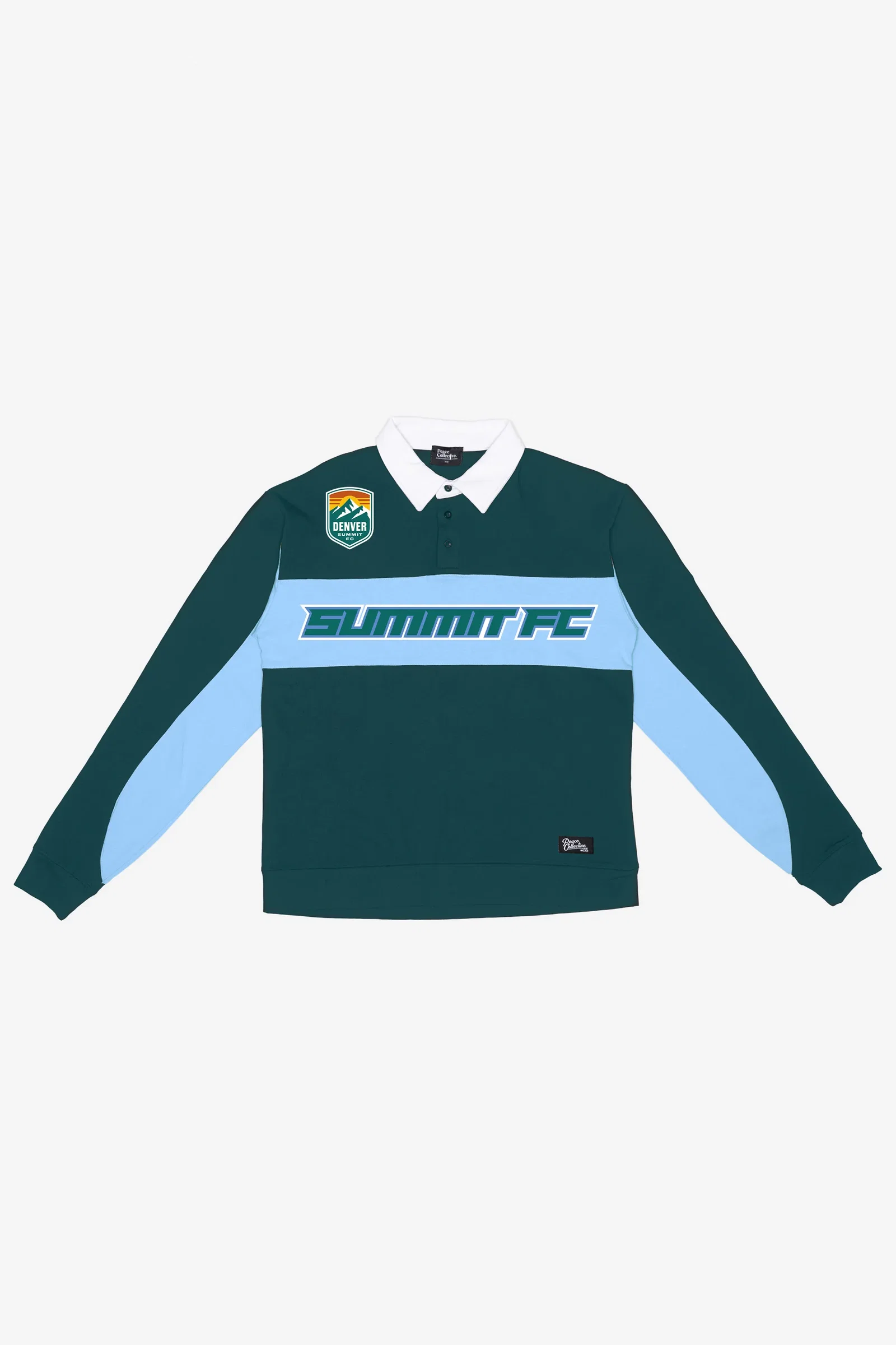 Image of Unisex Denver Summit FC Oversized Long Sleeve Rugby Sweater