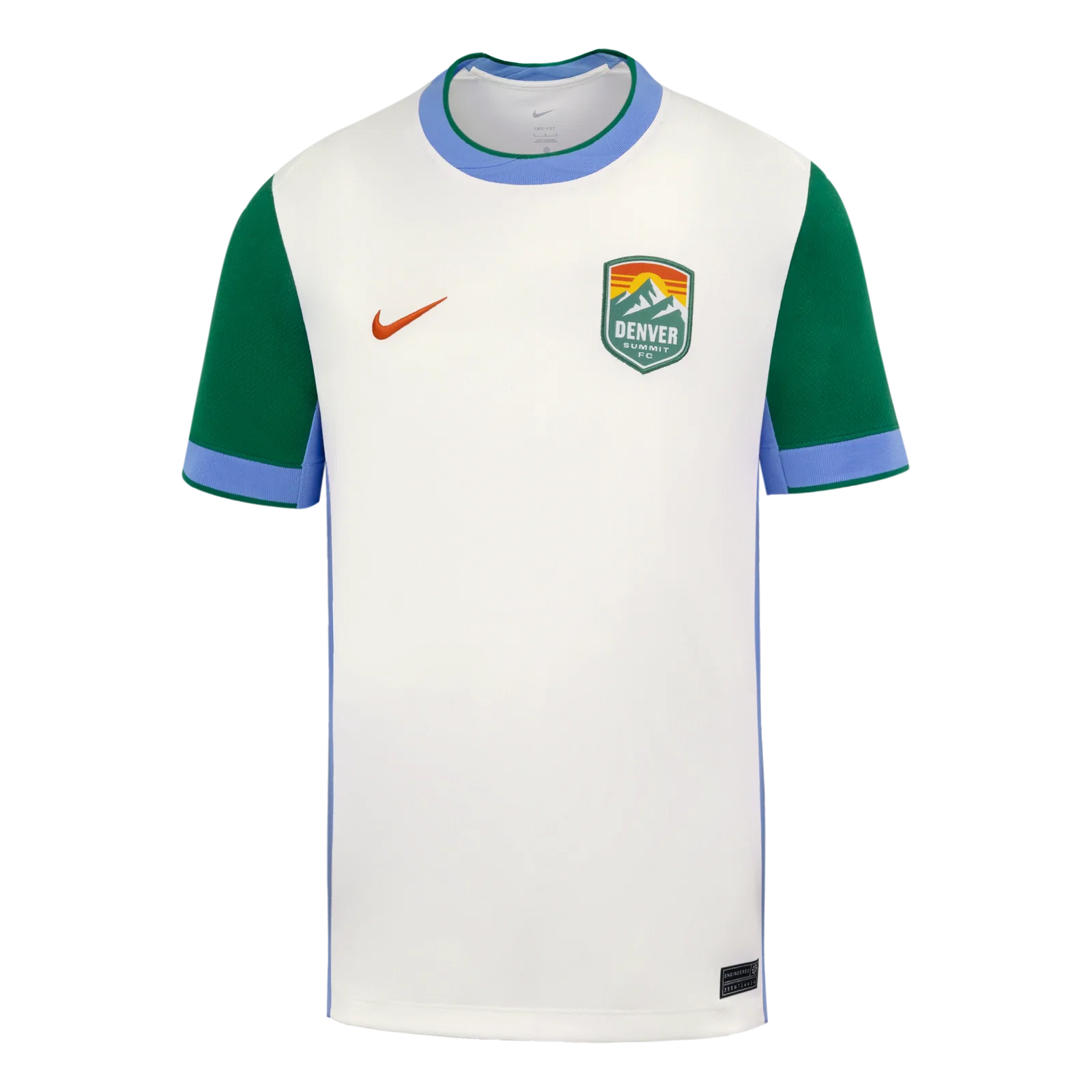 Image of 2026 Youth Denver Summit FC Secondary Summit Snow Replica Customizable Jersey