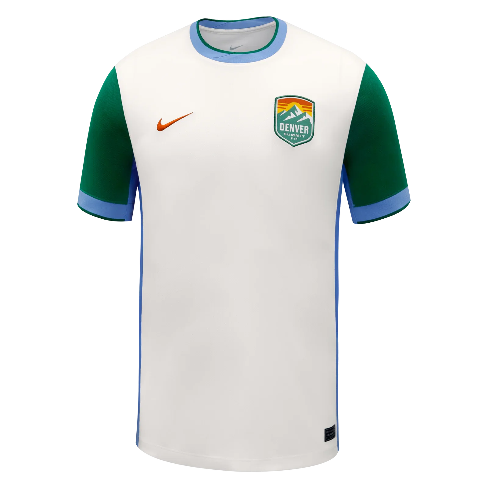 Image of 2026 Unisex Denver Summit FC Secondary Summit Snow Replica Customizable Jersey