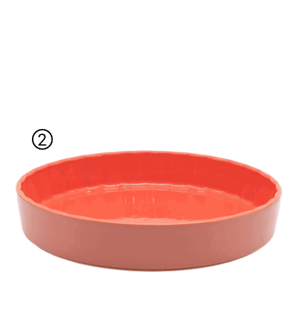 Tourtière 28cm céramique, vif