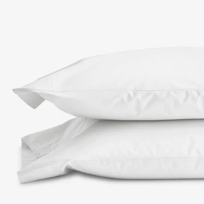 Image of Classic Cool Cotton Percale Pillowcase Set