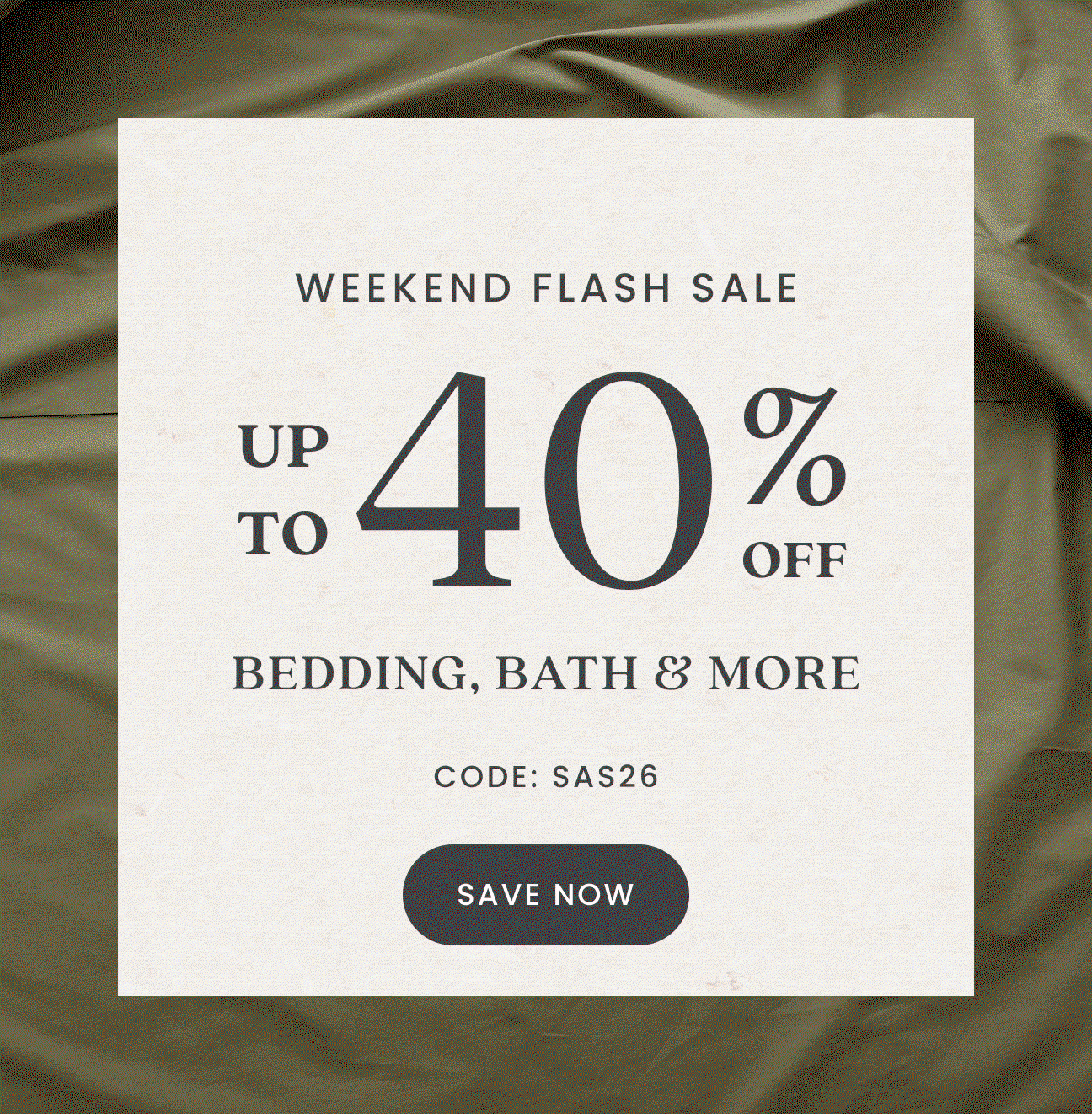 Up to 40% Off Best Sellers
