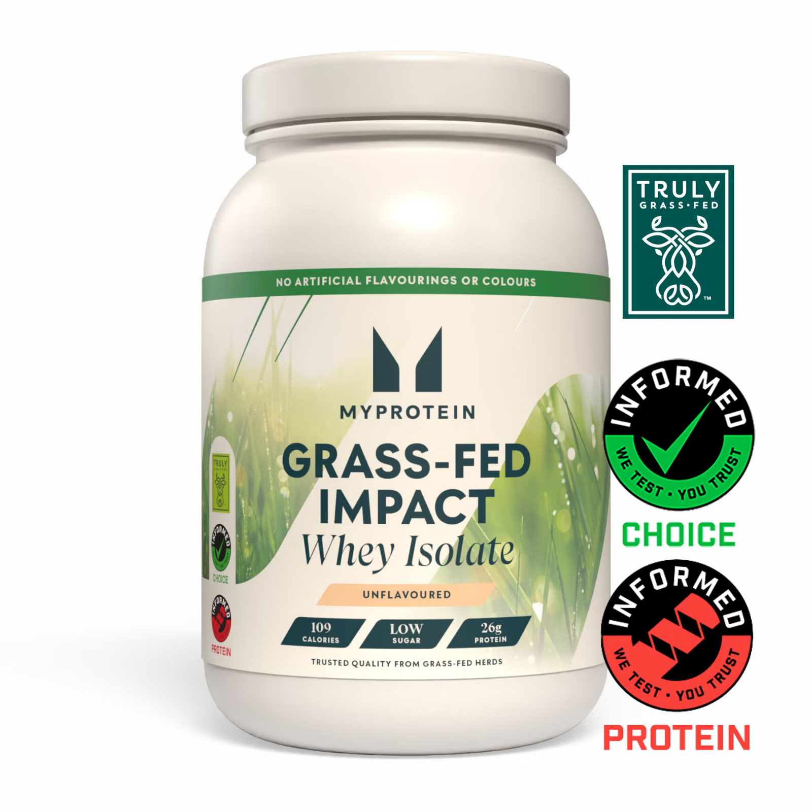 Grasgevoerd Impact Whey Isolate