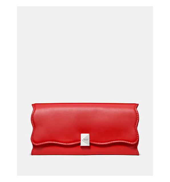 Deco Wavy Large Flap Wallet