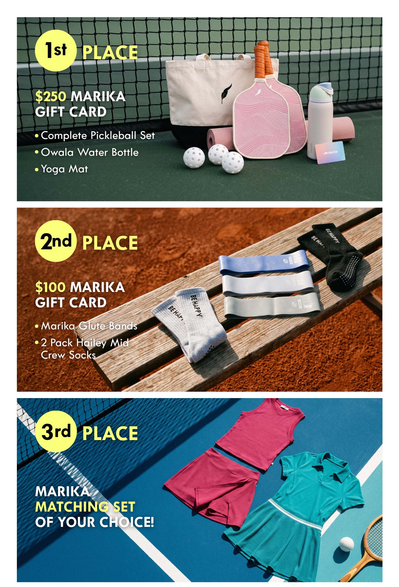 Join the August Challenge and Win Up to $250 Marika Gift Card