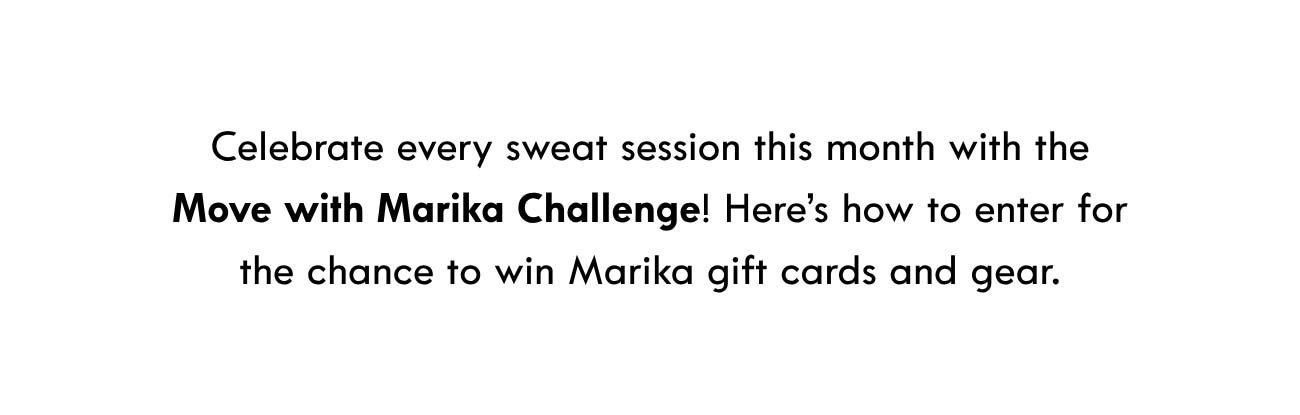 Join the August Challenge and Win Up to $250 Marika Gift Card