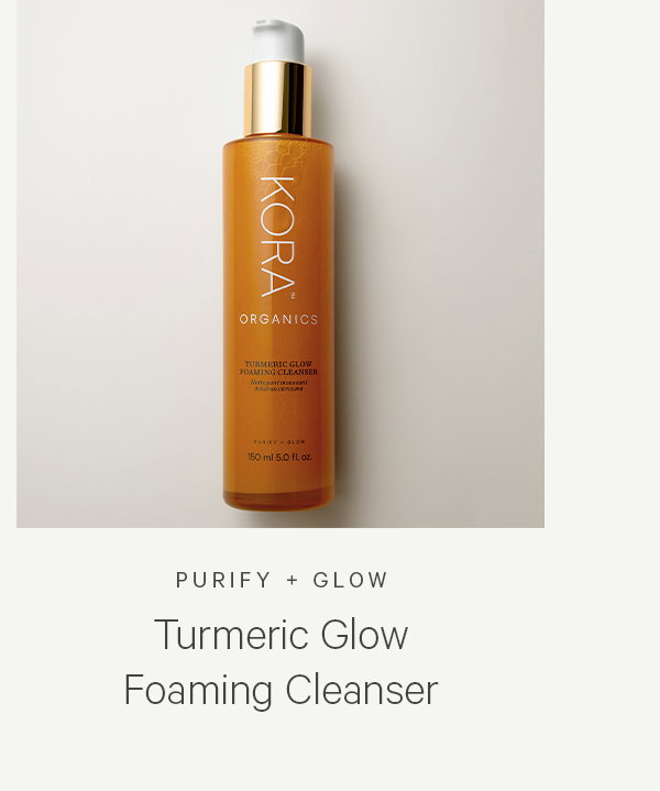 Turmeric Glow Foaming Cleanser