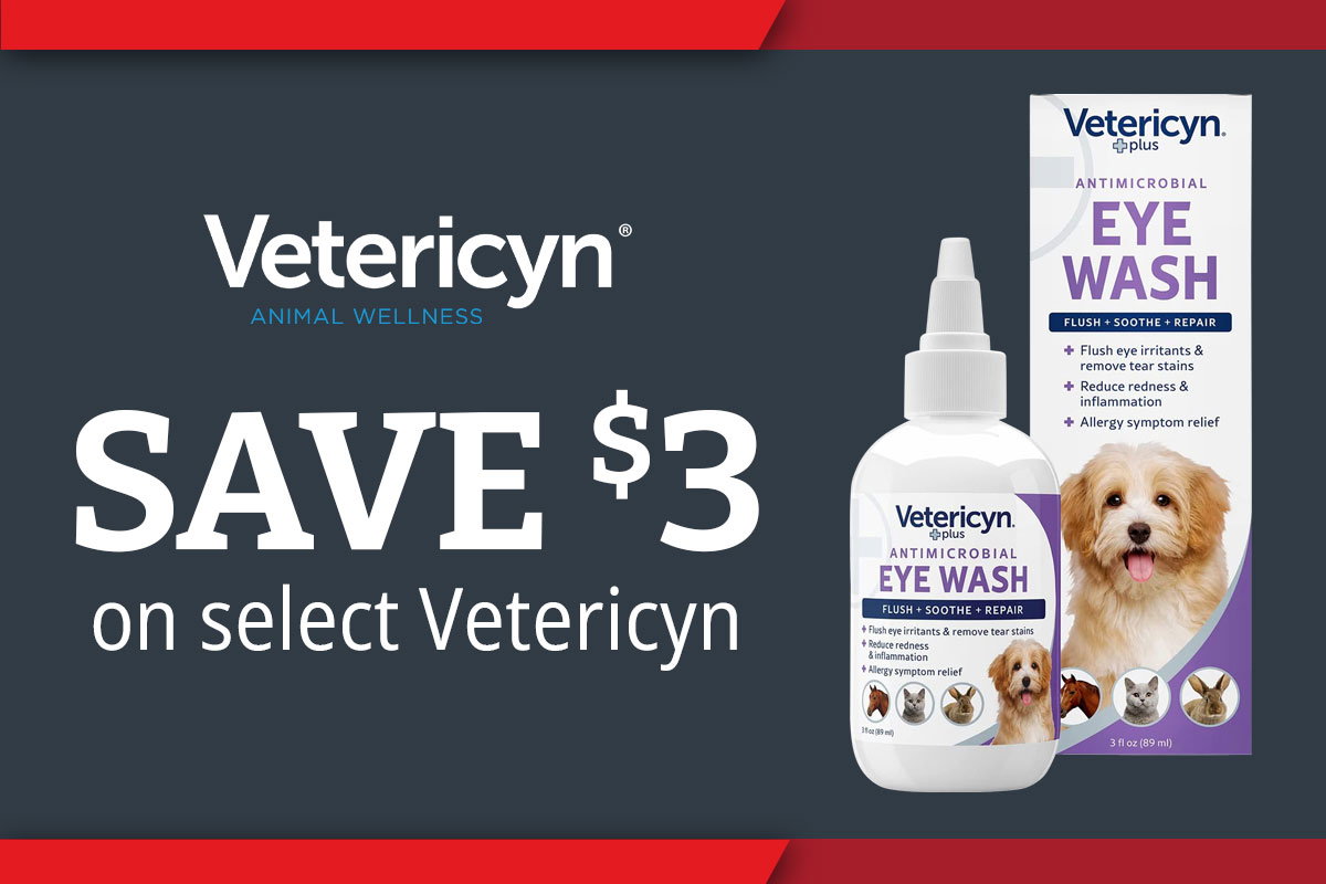 Save $3 on select Vetericyn