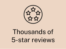 40,000+ 5 Star Reviews