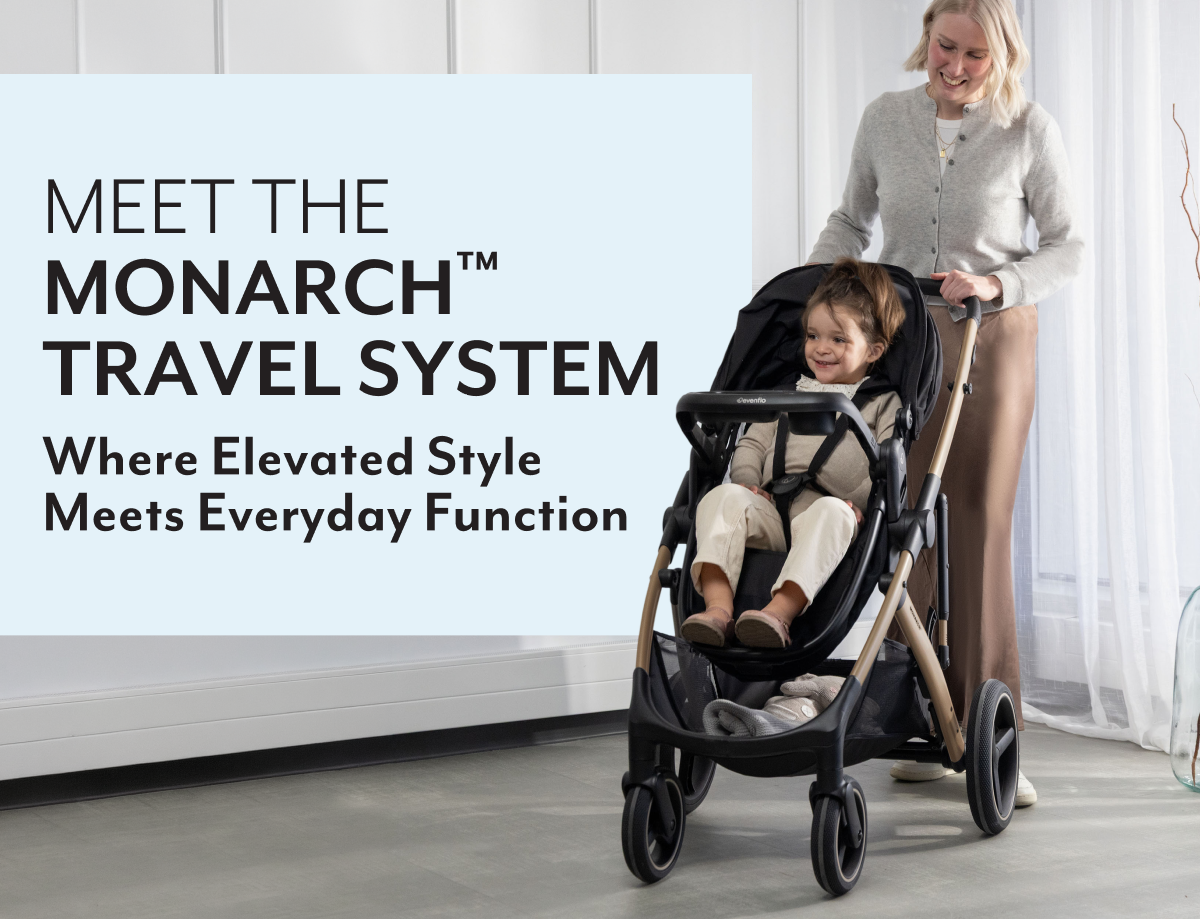 MEET THE MONARCH™ TRAVEL SYSTEM | Where Elevated Style Meets Everyday Function
