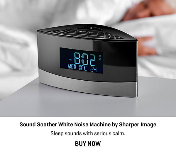 Sound Soother White Noise Machine by Sharper Image