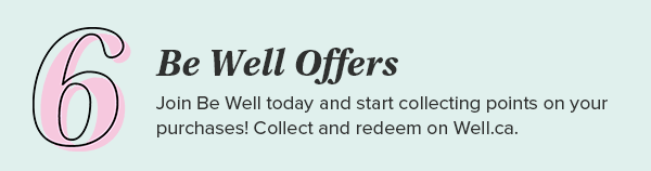 Be Well Offers