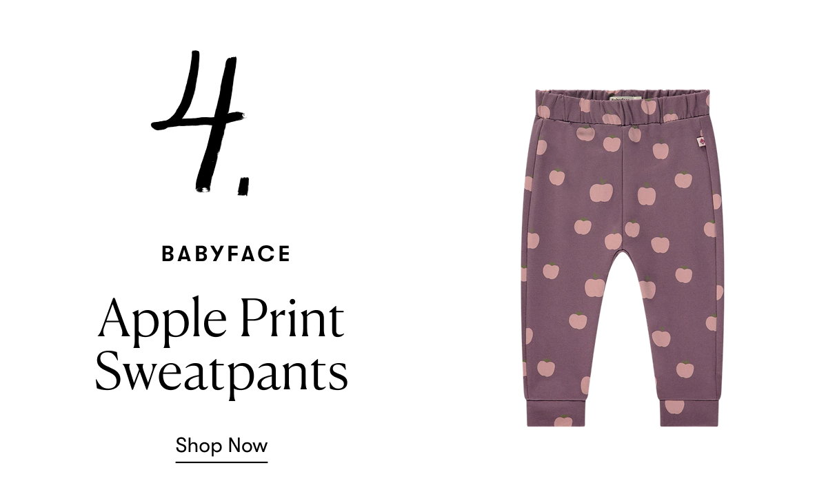 Babyface: Apple Print Sweatpants