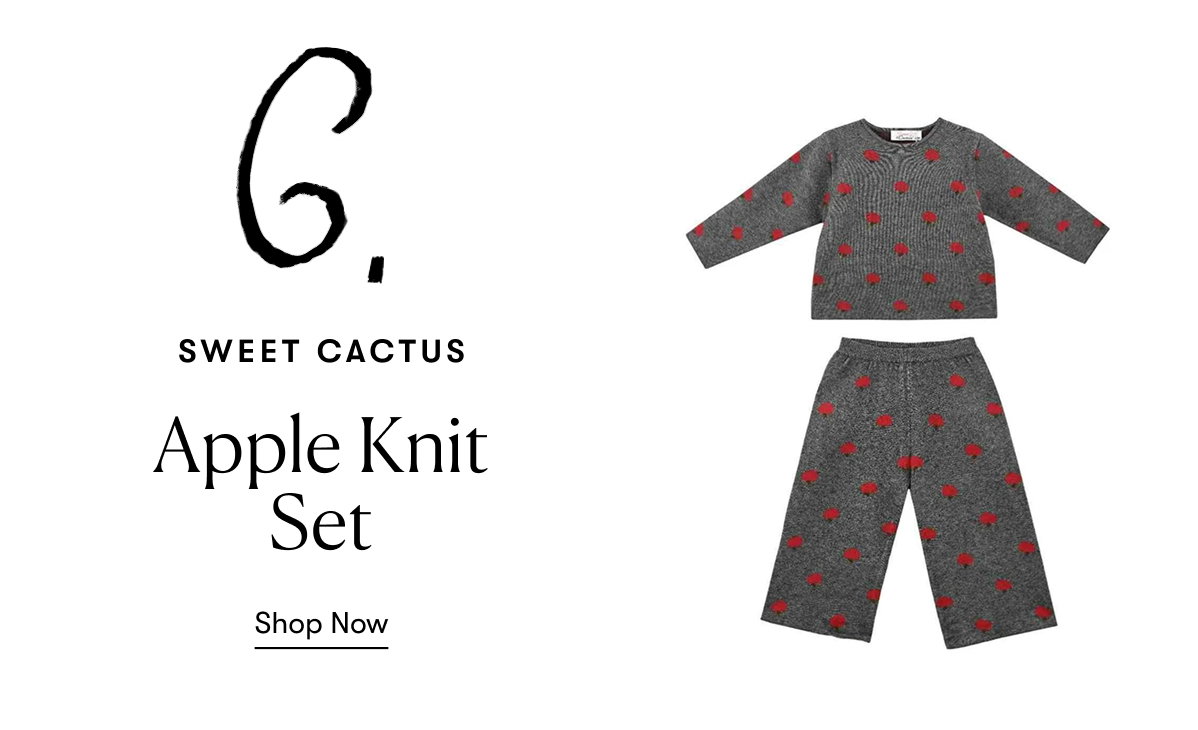 Sweet Cactus: Apple Knit Set