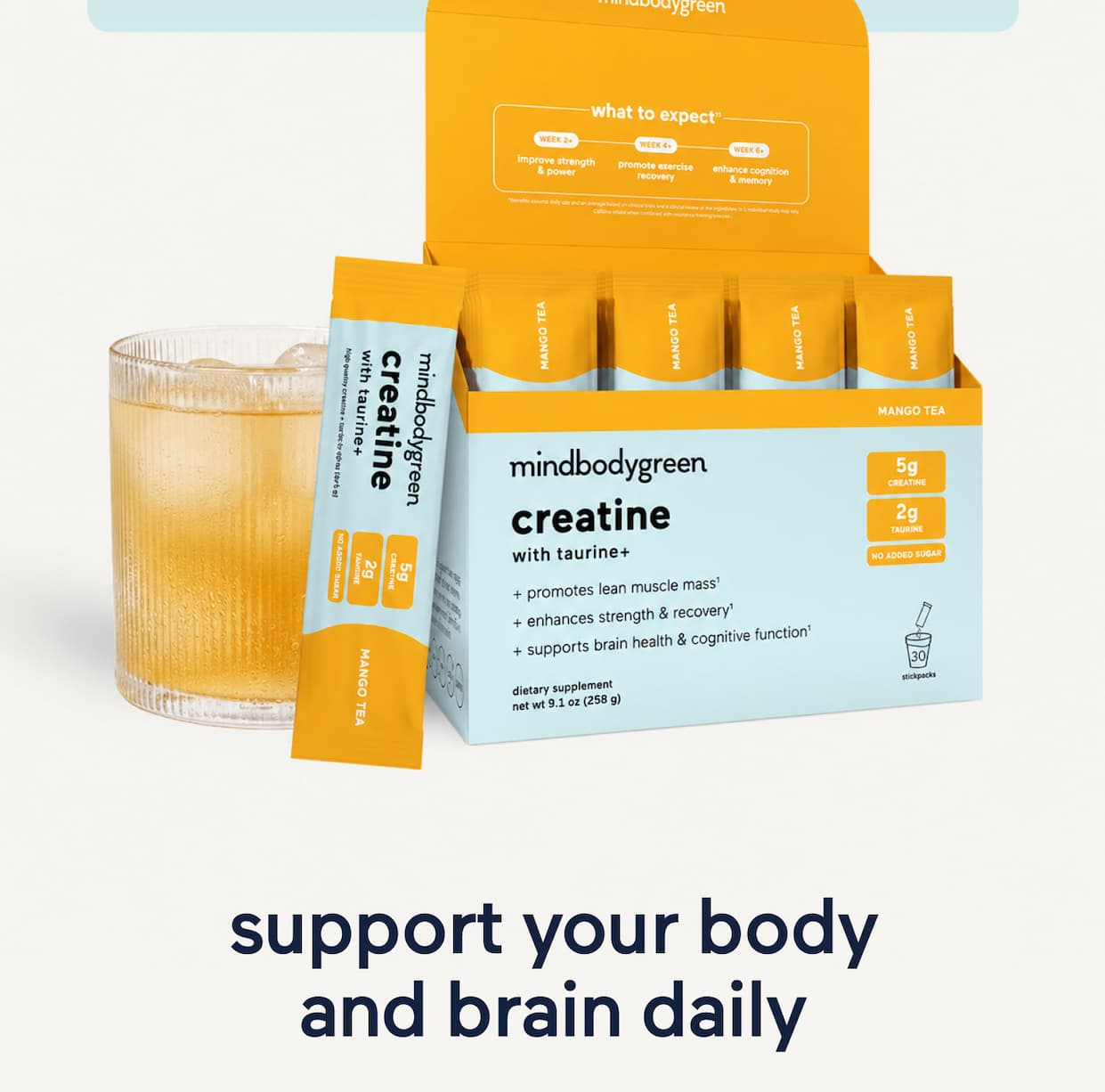 support your body and brain daily 
