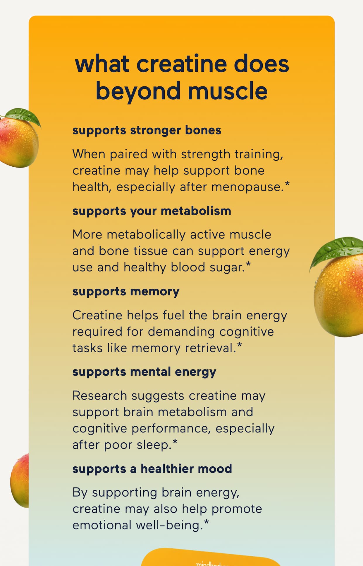 what creatine does beyond muscle