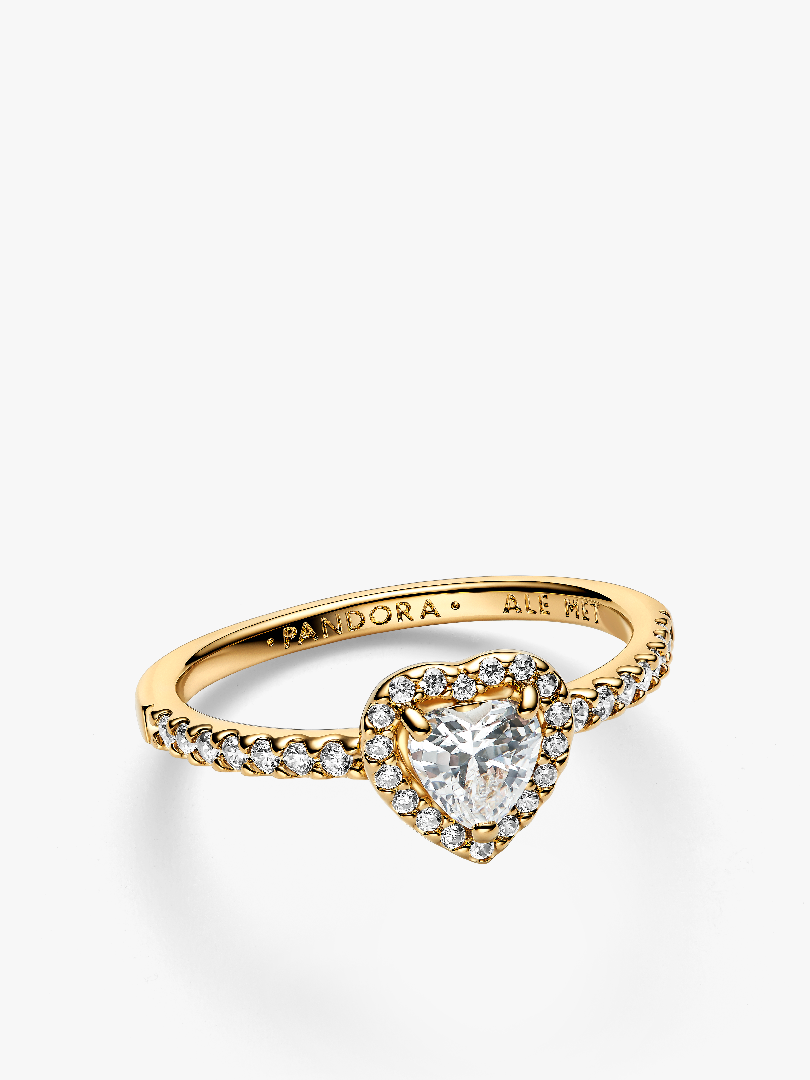 Elevated Heart Ring