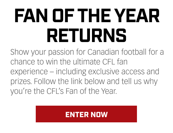 Enter Baffin/ CFL Fan of the Year Contest