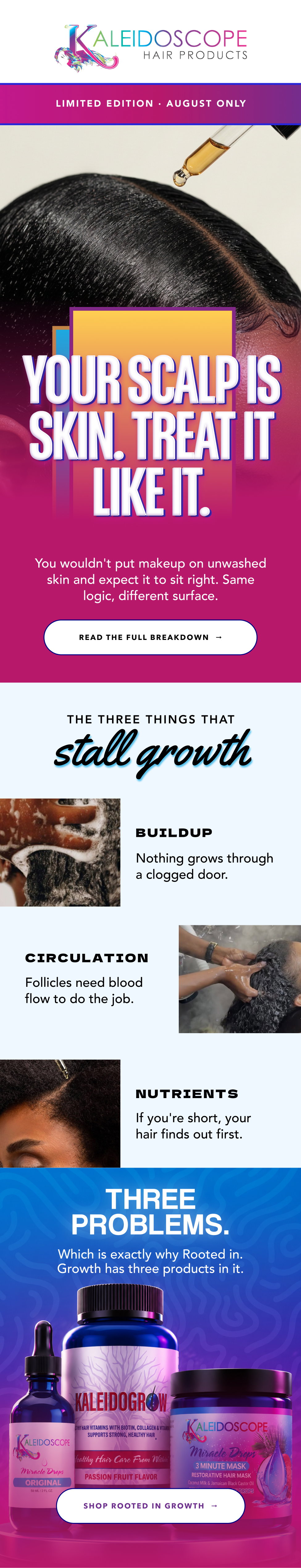 THE ROOTED IN GROWTH TRIO - LIMITED TIME ONLY - 25% OFF 