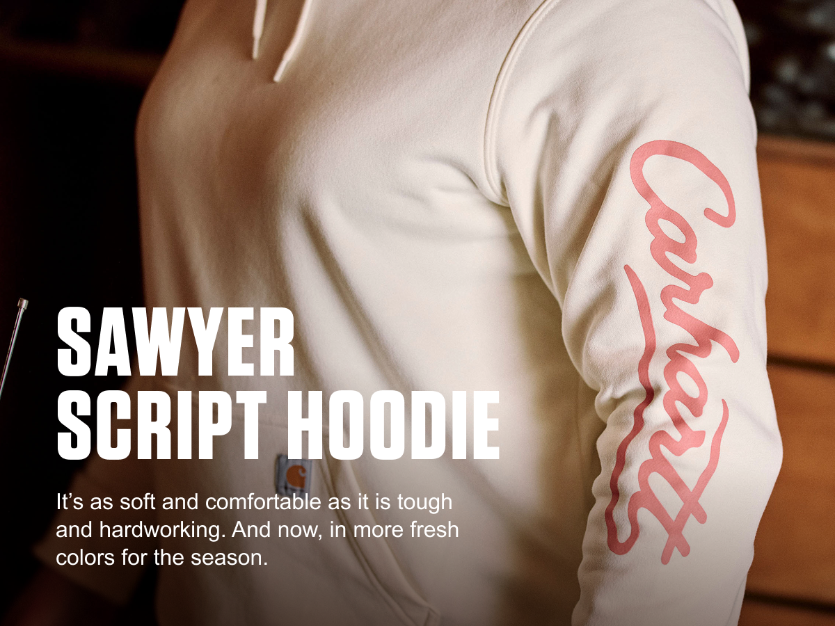 Sawyer Script Hoodie