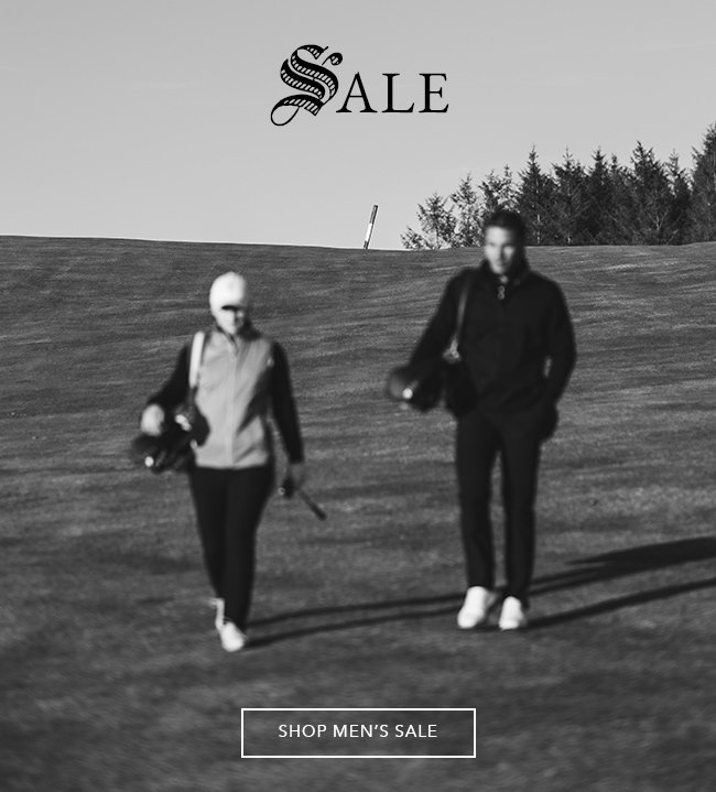 Save on men's golf clothing in the Glenmuir end of season sale