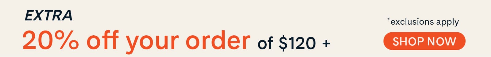 SPERRY - 20% off orders of $120 +