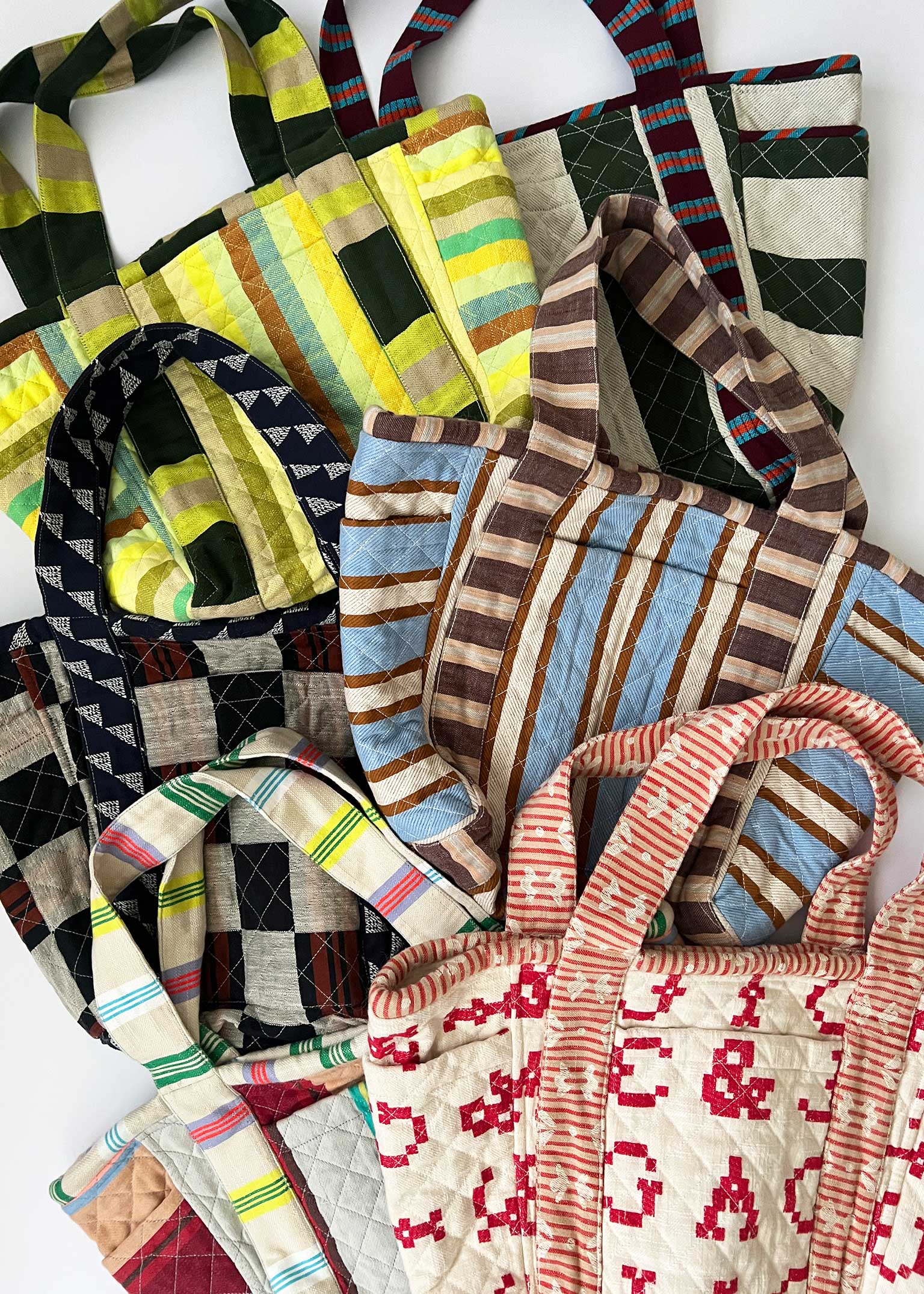 quilt on a couch