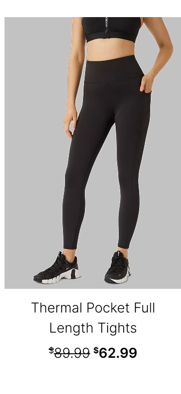 Thermal Pocket Full Length Tights