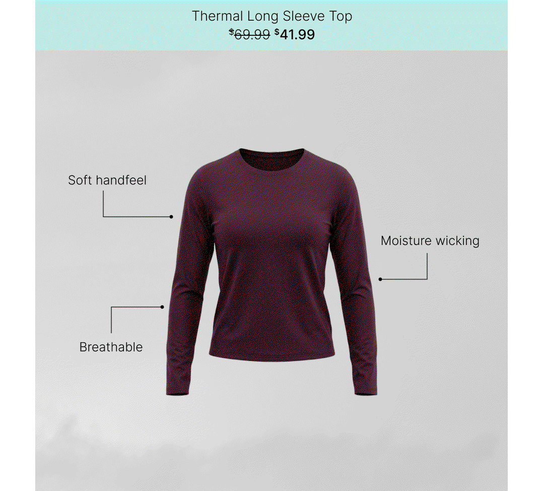 Thermal Long Sleeve Top