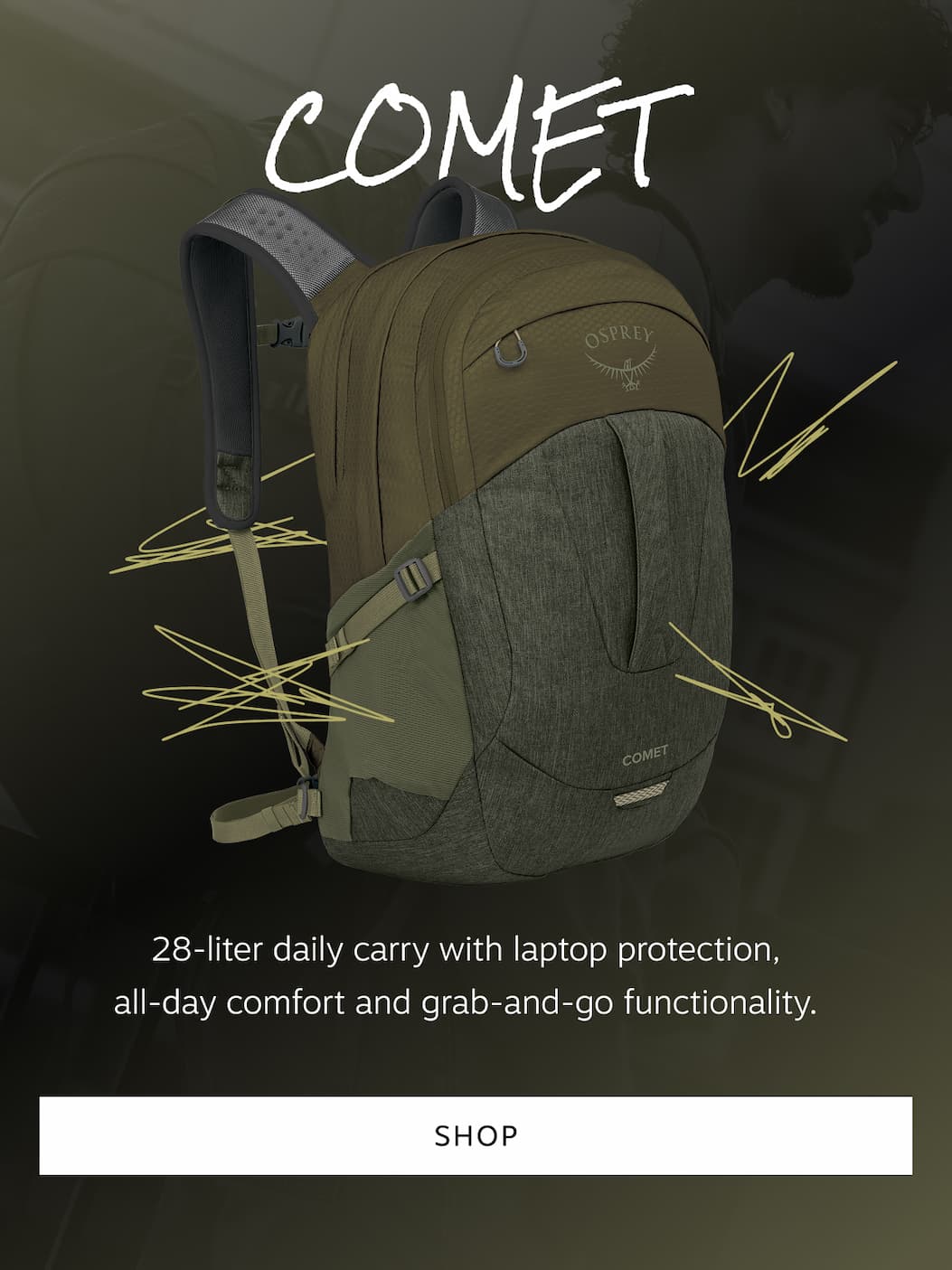 Shop the grab-and-go Comet