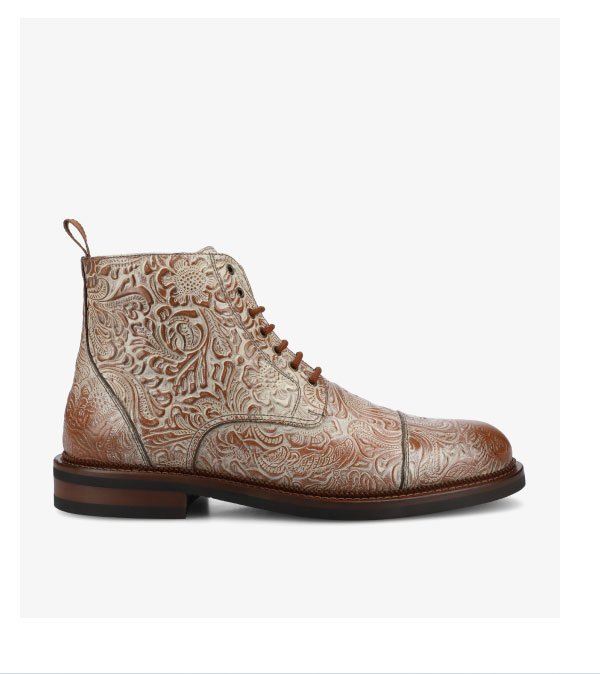 The Rome Boot in Ghost Floral