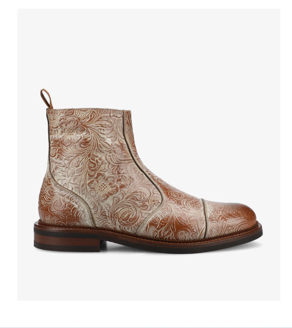 The Lewis Boot in Ghost Floral