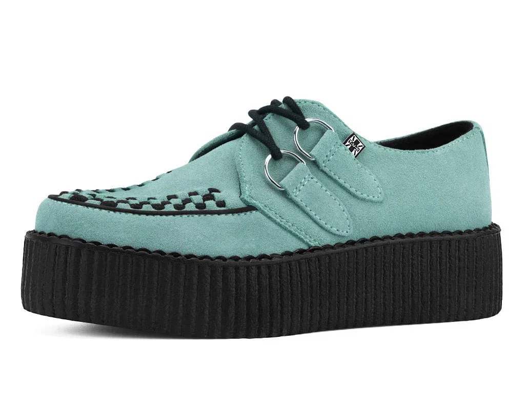 Image of Pale Blue Suede Viva Mondo Creeper