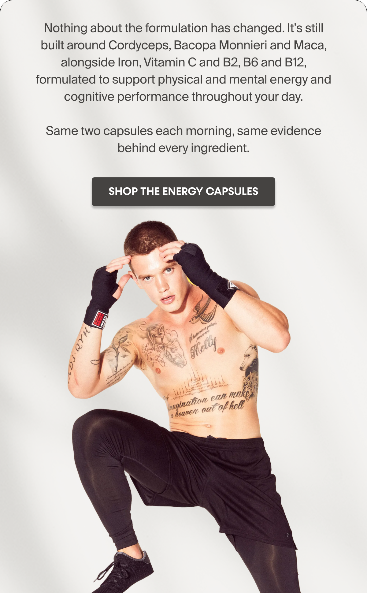 Shop The Energy Capsules