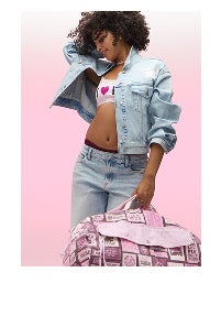 Weekender Duffle Bag | Pink Friday Patches 