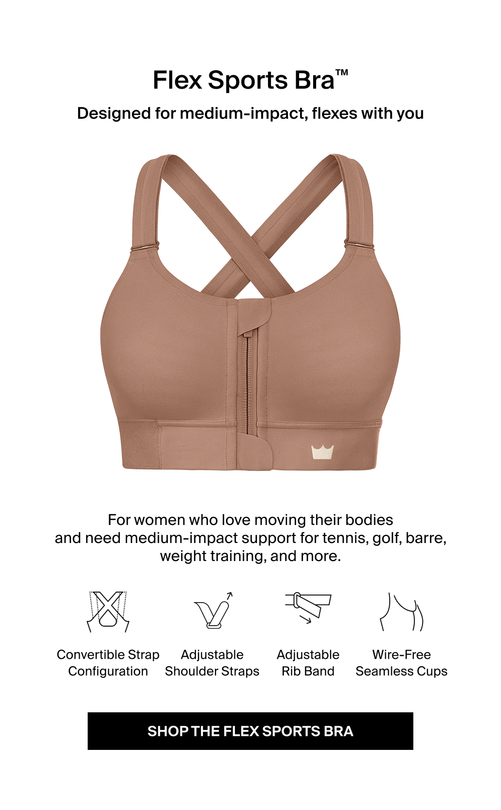 SHOP THE FLEX SPORTS BRA