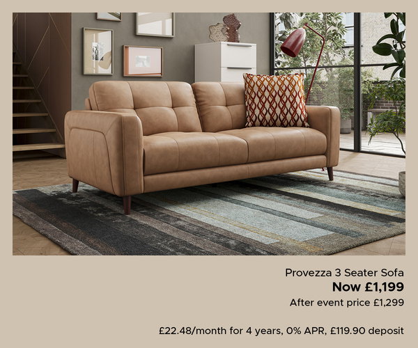 Provezza sofa range