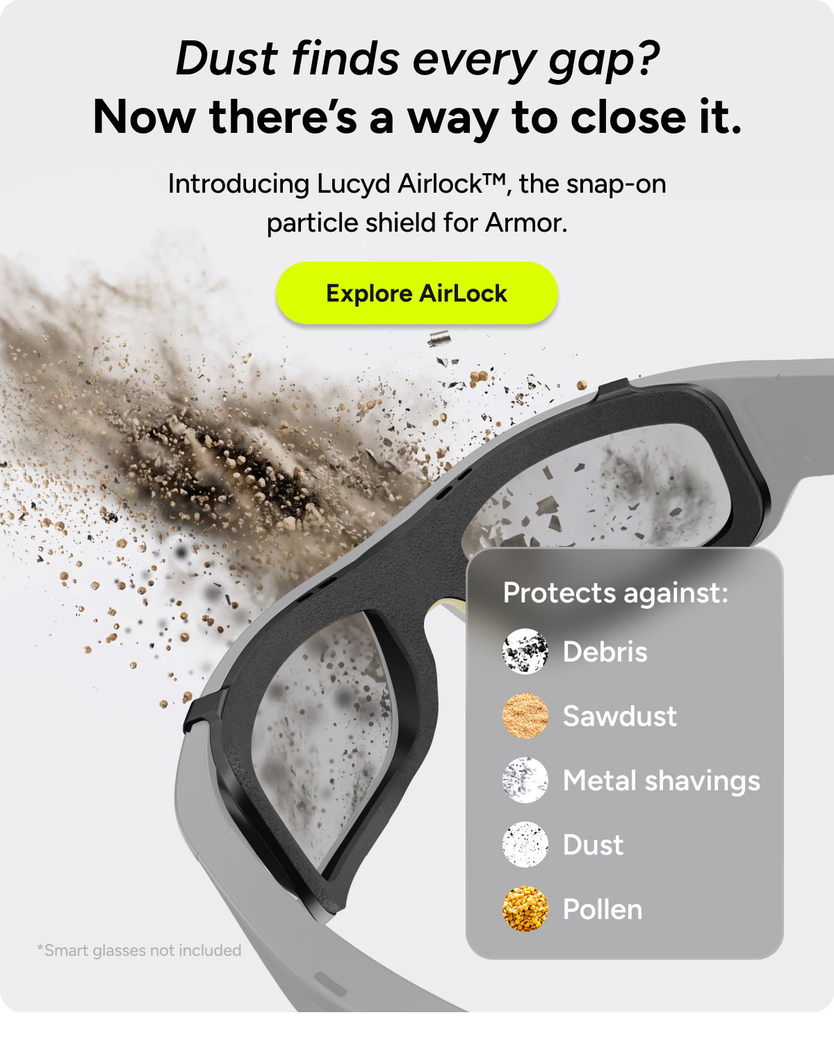 SHOP THE NEW AIRLOCK PROTECTION SHIELD