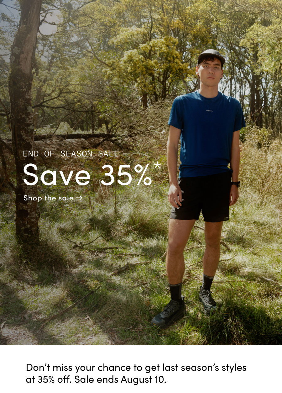 End Of Season Sale