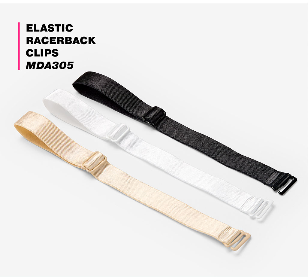 Maidenform Racerback Bra Clip, Elastic