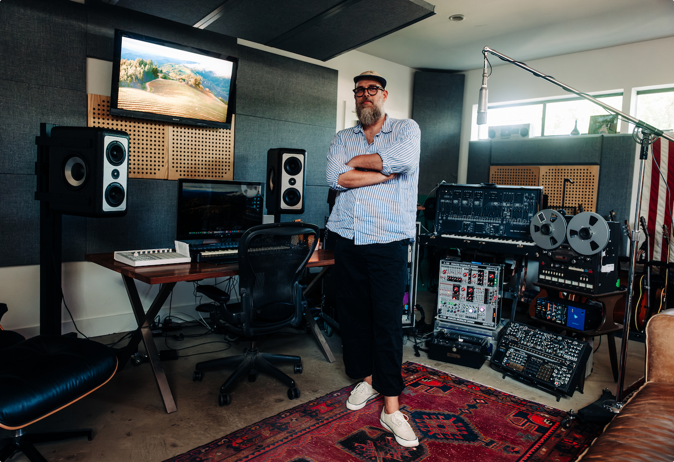 Rob Barbato In His Studio